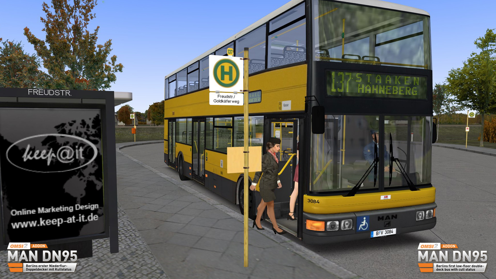 OMSI 2 Add-On E-Bus Hamburg  [Online Game Code]
