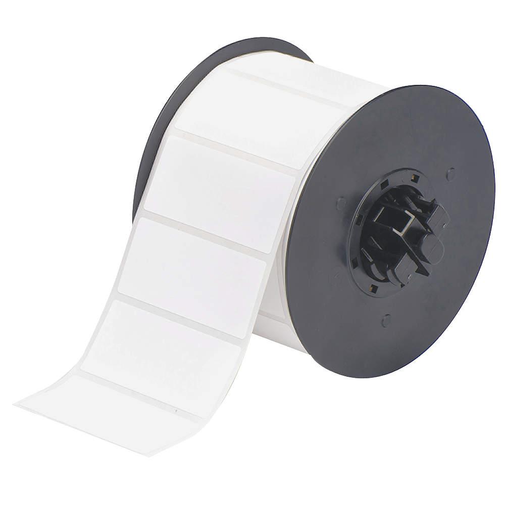 BRADY B30-242-595-BLNKWT Label, White, Labels/Roll: 300
