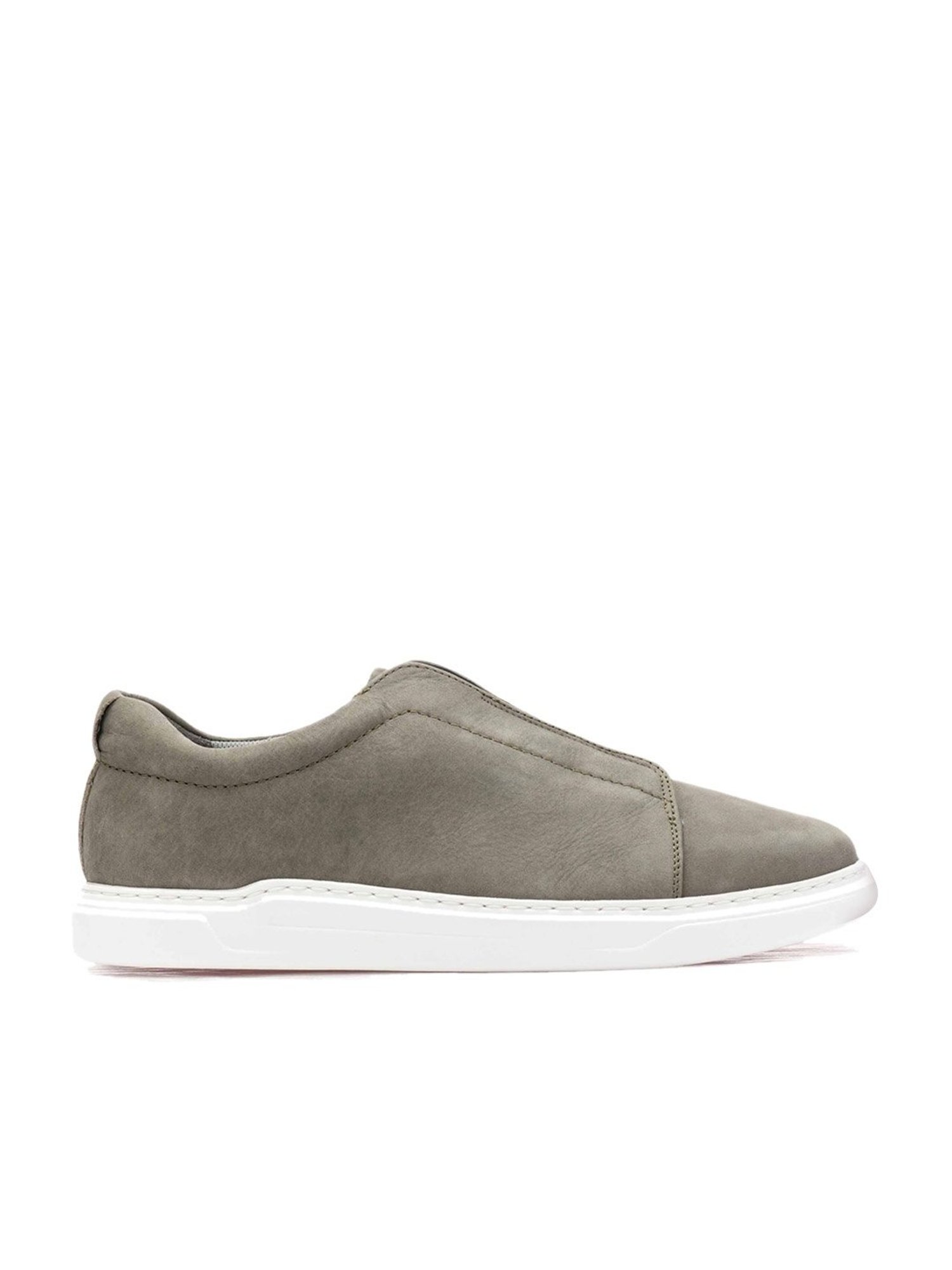 Ruosh Men's Grey Casual Loafers