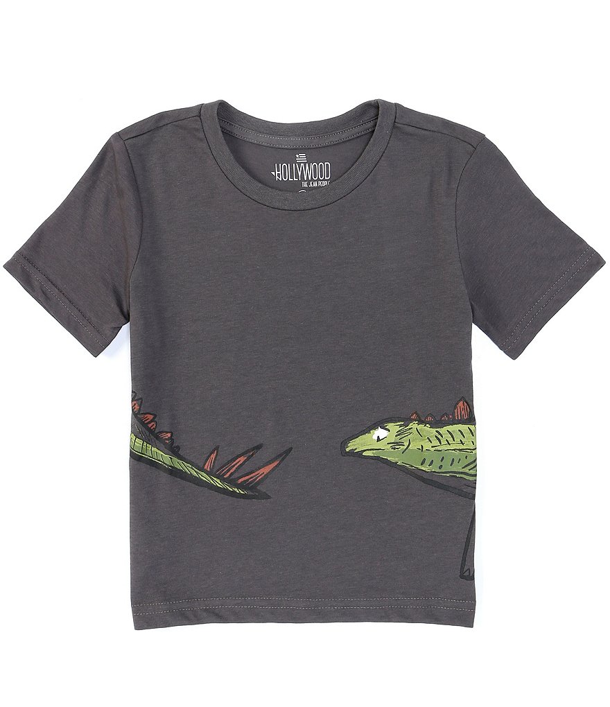 Hollywood Little Boys 4-7 Short-Sleeve Dinosaur Wrap Tee
