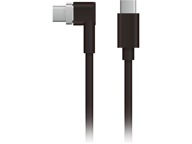 XtremPro 11176 6 ft. Magnetic USB-C to USB Type-C Charging Adapter Data Sync Cable - Black