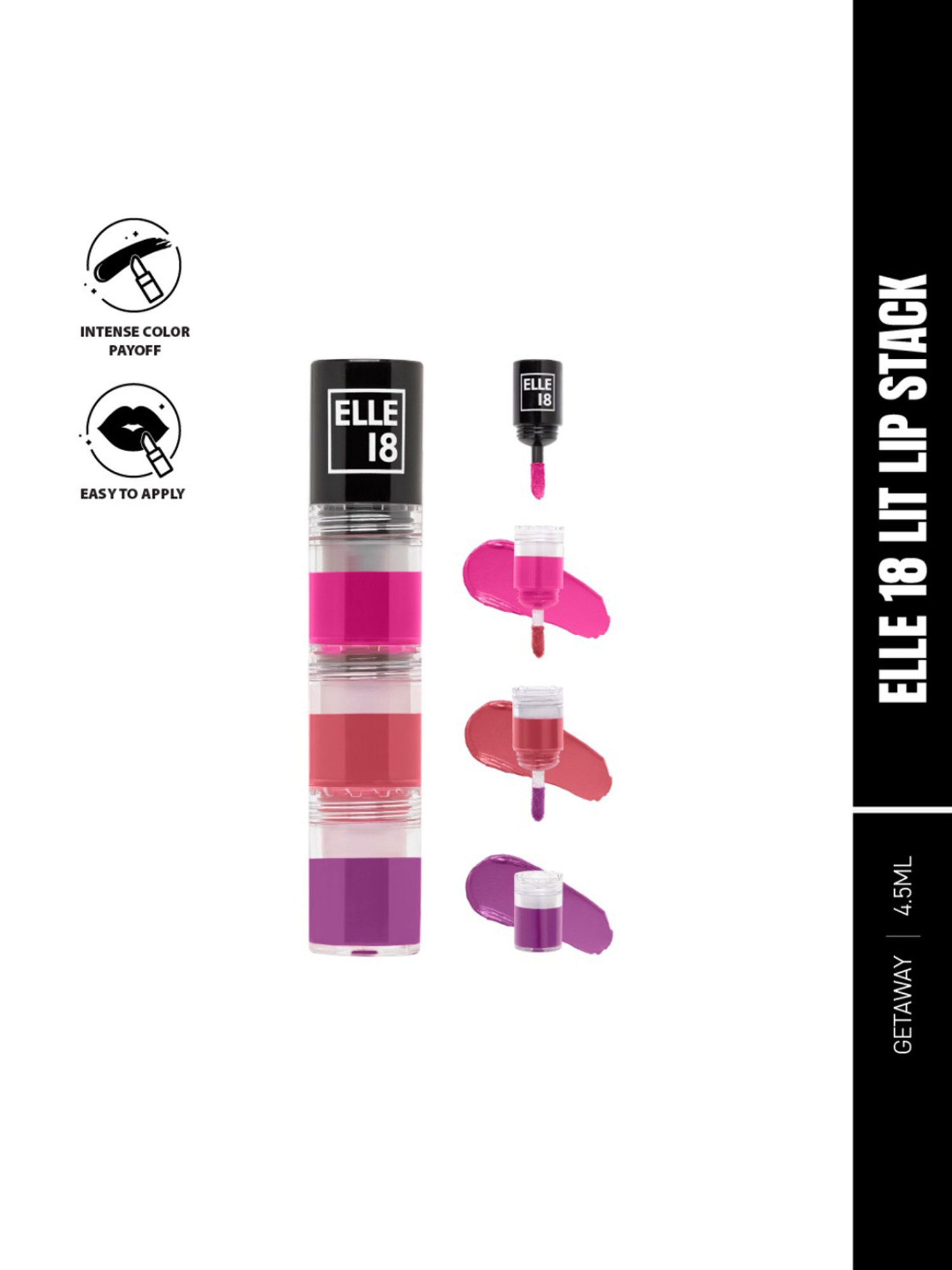 Elle 18 Lit Lip Stack Getaway - 4.5 ml