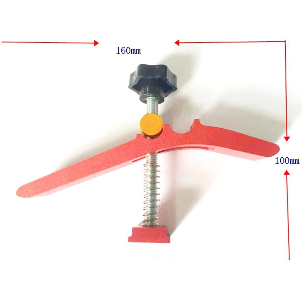 Aluminum Alloy Quick Acting Hold Down Clamp T-slot T-track Clamp Set Woodworking Tools Hold Down Clamp