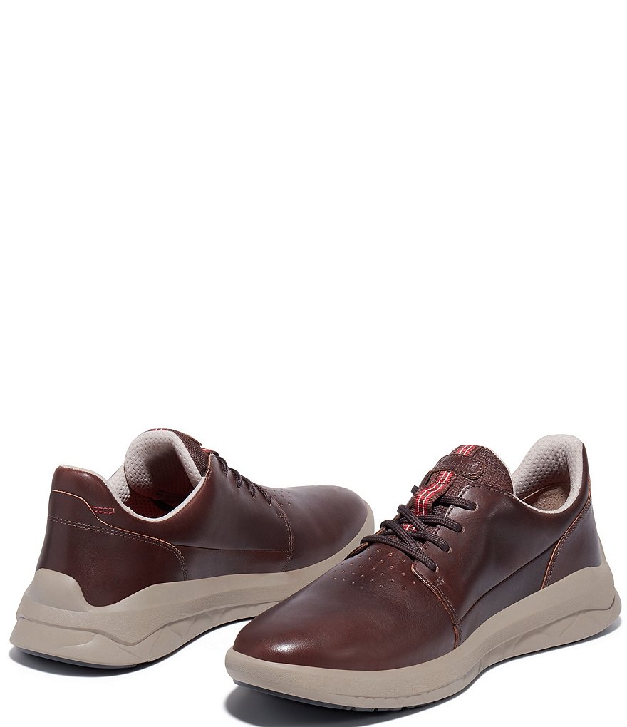 ECCO Track II Low Leather Oxfords