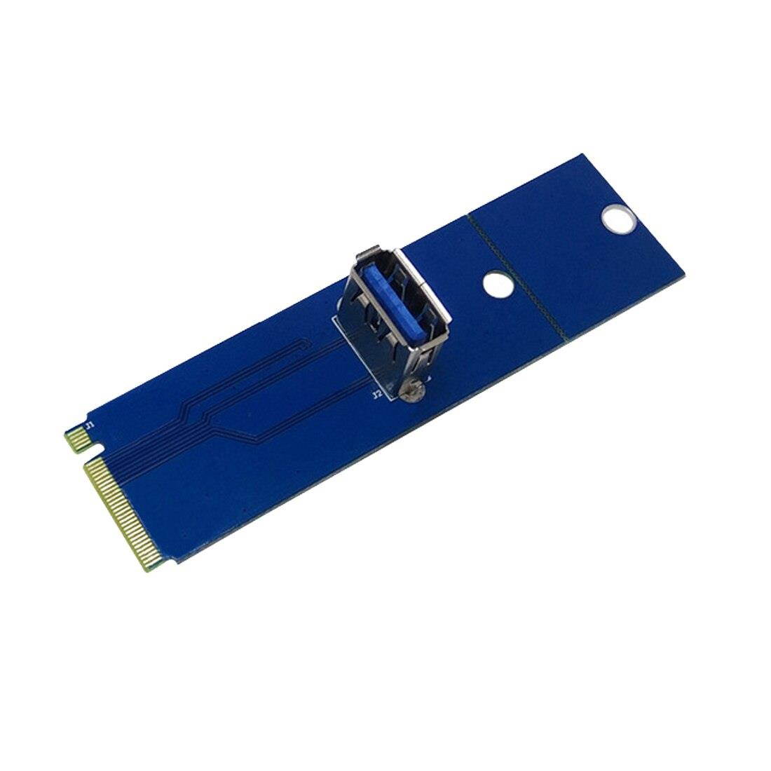 Transfer Card NGFF M.2 to PCI-E X16 Slot Transfer Card Mining Pcie Riser Card VGA Extension Cable EM88
