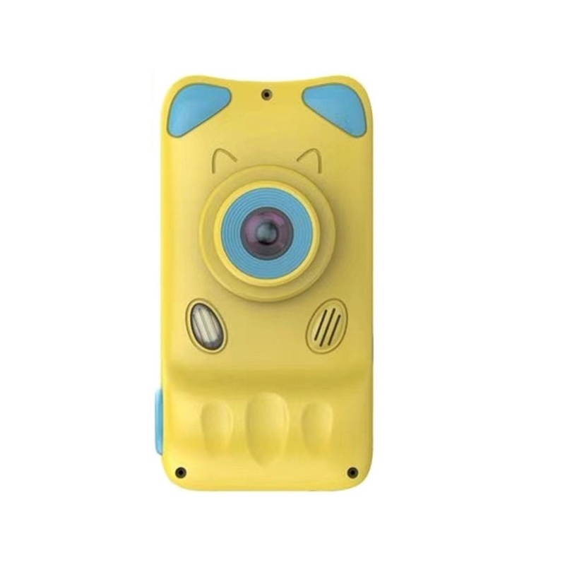 A200L 4.39 inch Cute Cartoon Style High-definition Camera Toy Front and Rear Dual-lens Camera