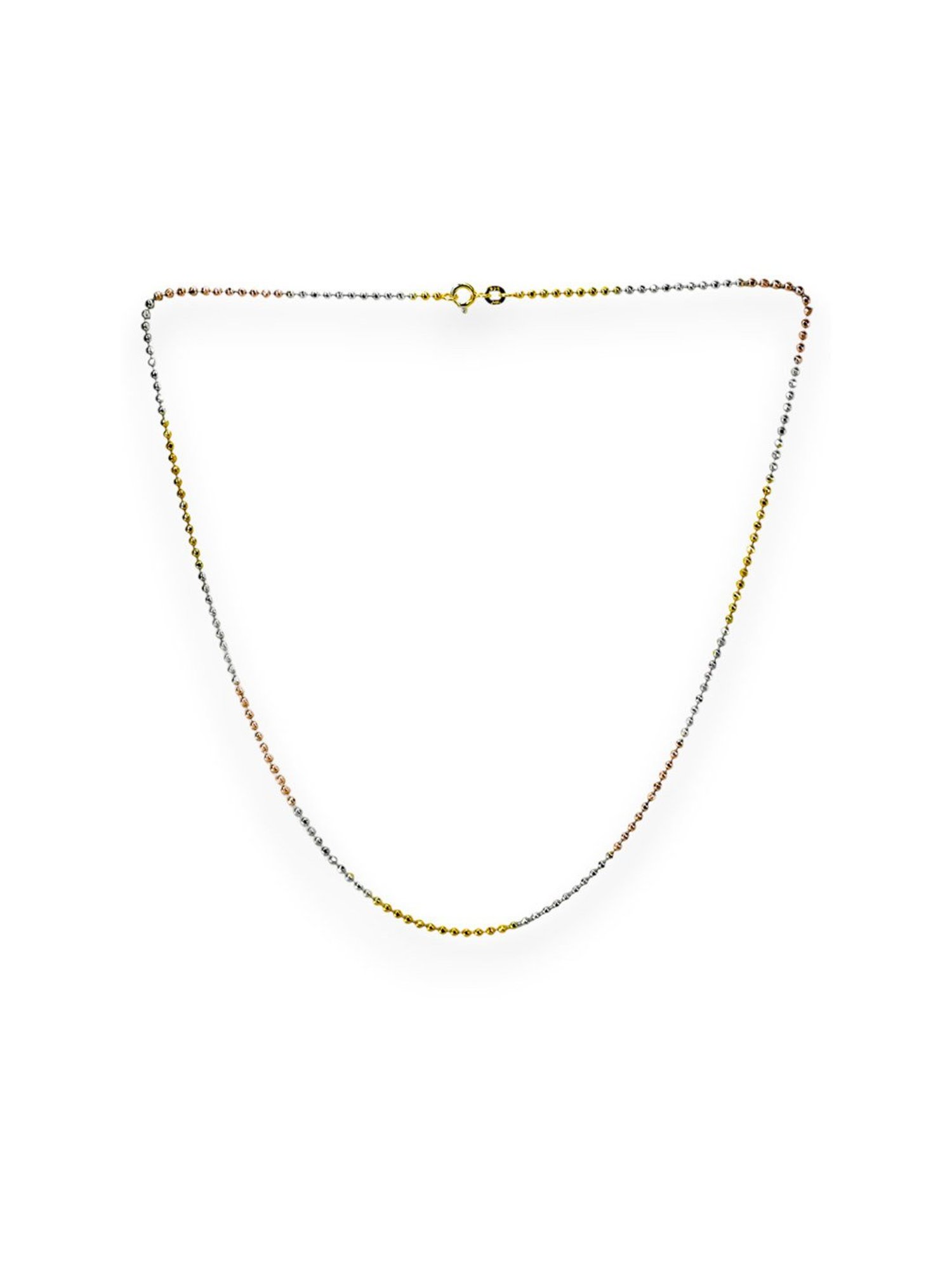 Taraash 92.5 Sterling Silver Ball Chain