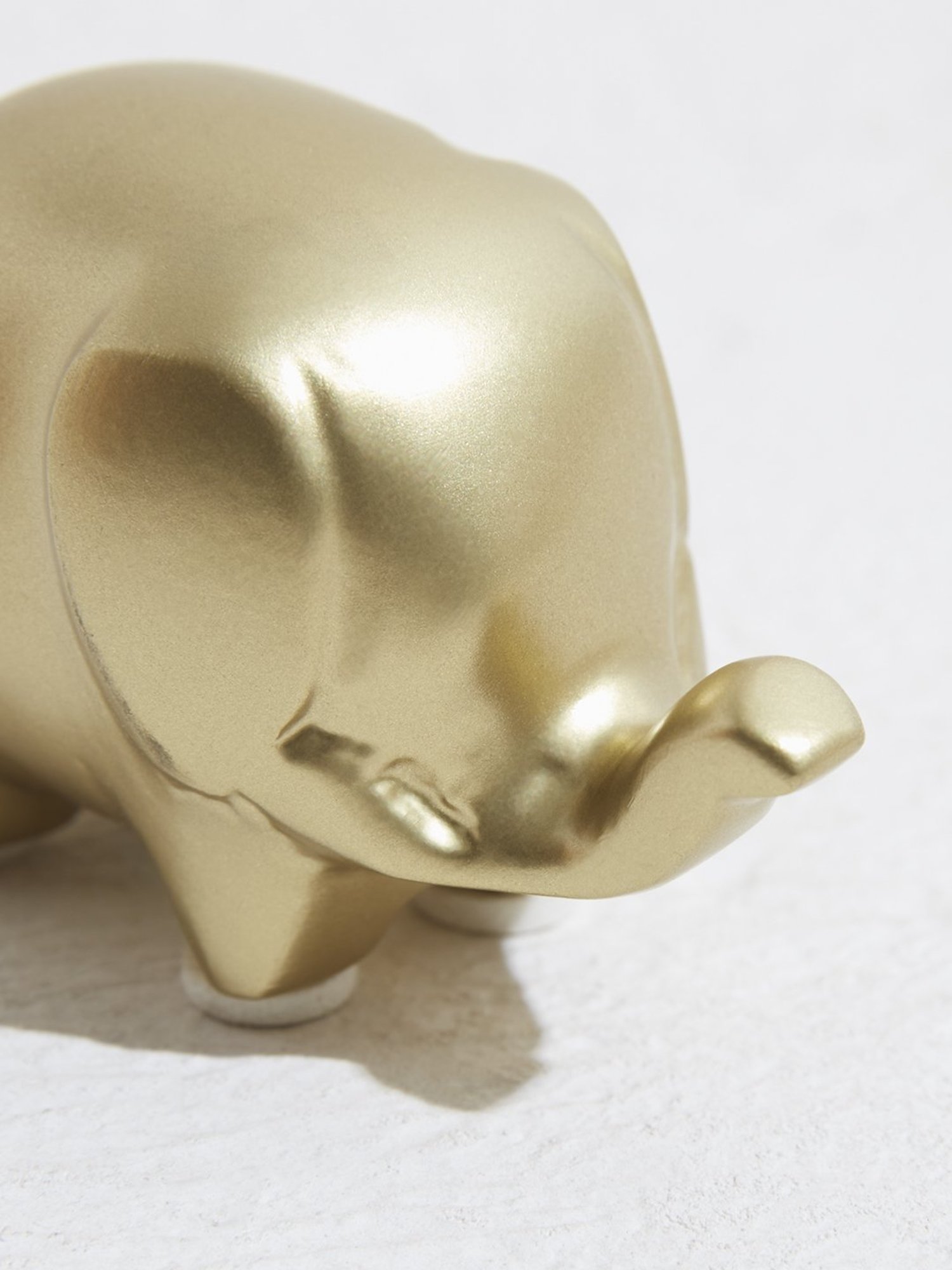 Tayhaa Brown Resin Fiery Tiger Head Showpiece