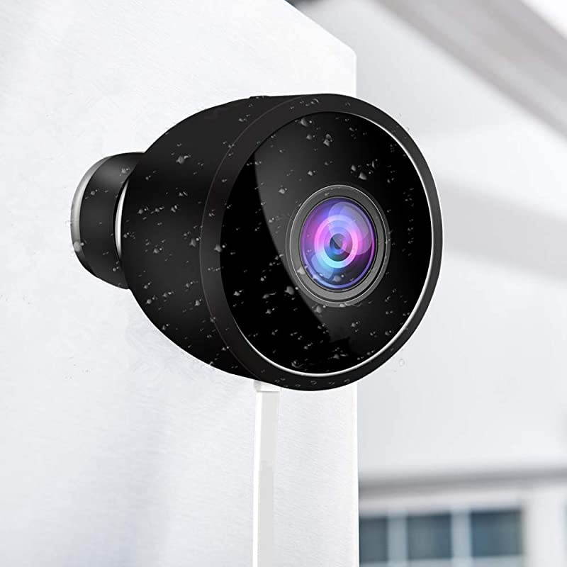 Nest Cam Outdoor Silicone Skin  Camouflage Protective Case Cover for Nest Cam Outdoor Security Camera Accessories 1 Pack Camouflage