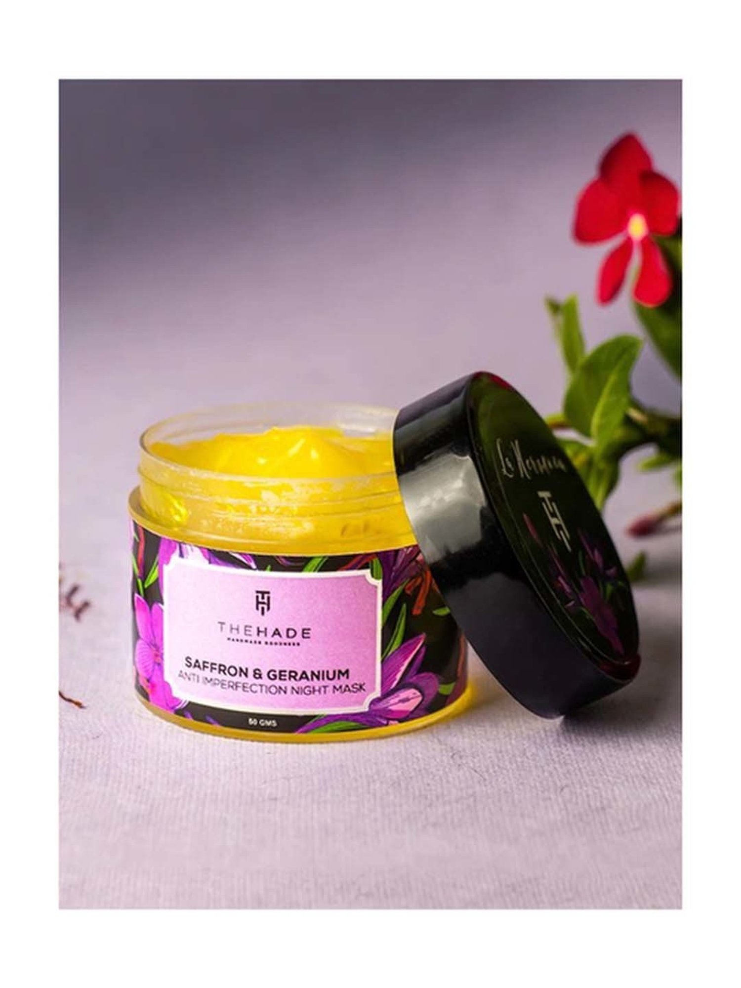 The Hade Saffron and Geranium Anti Imperfection Night Mask - 50 gm