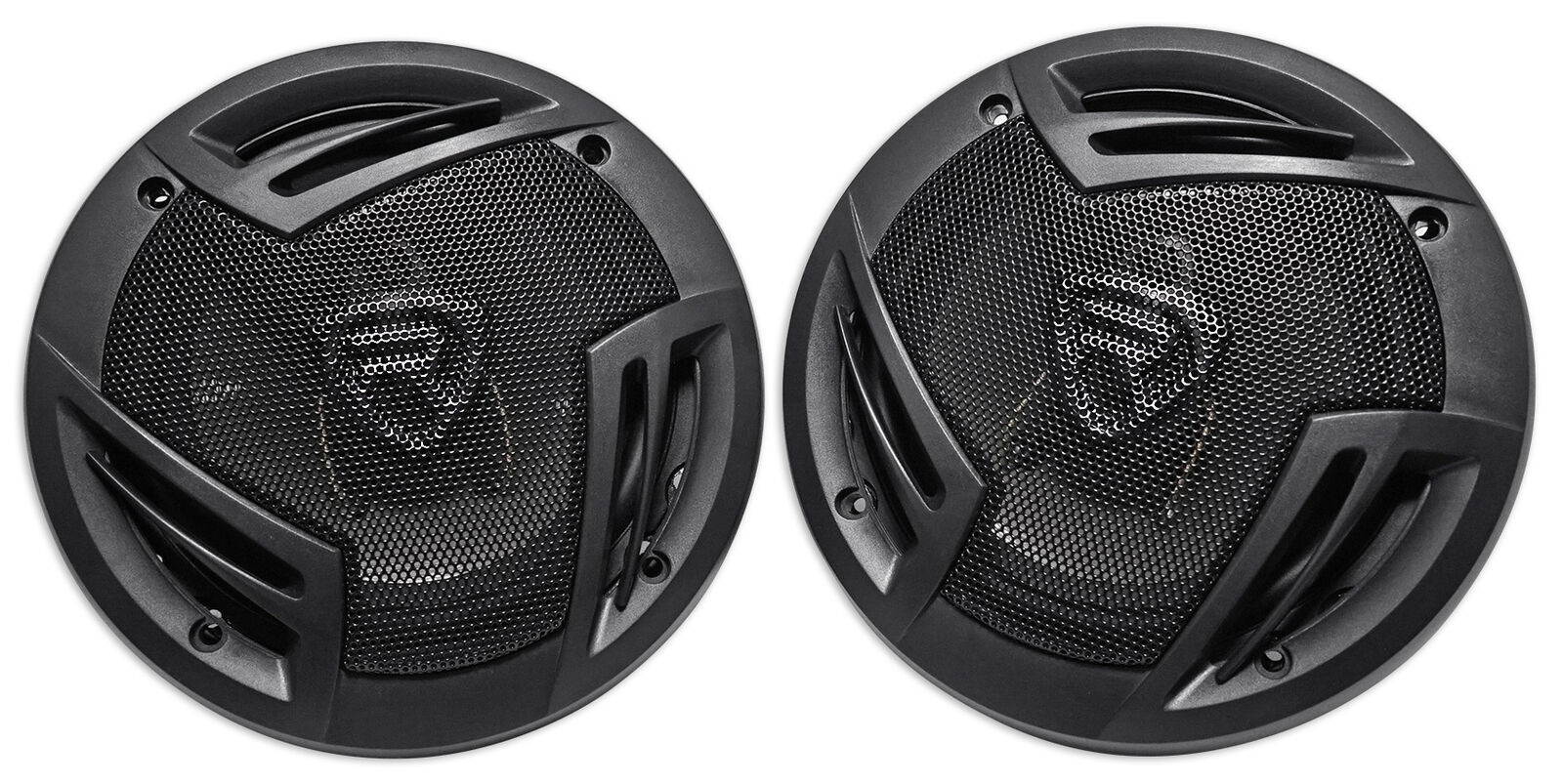 4   RV6.3A 6.5" 3-Way Car Speakers 1500 Watts/280 Watts RMS CEA Rated