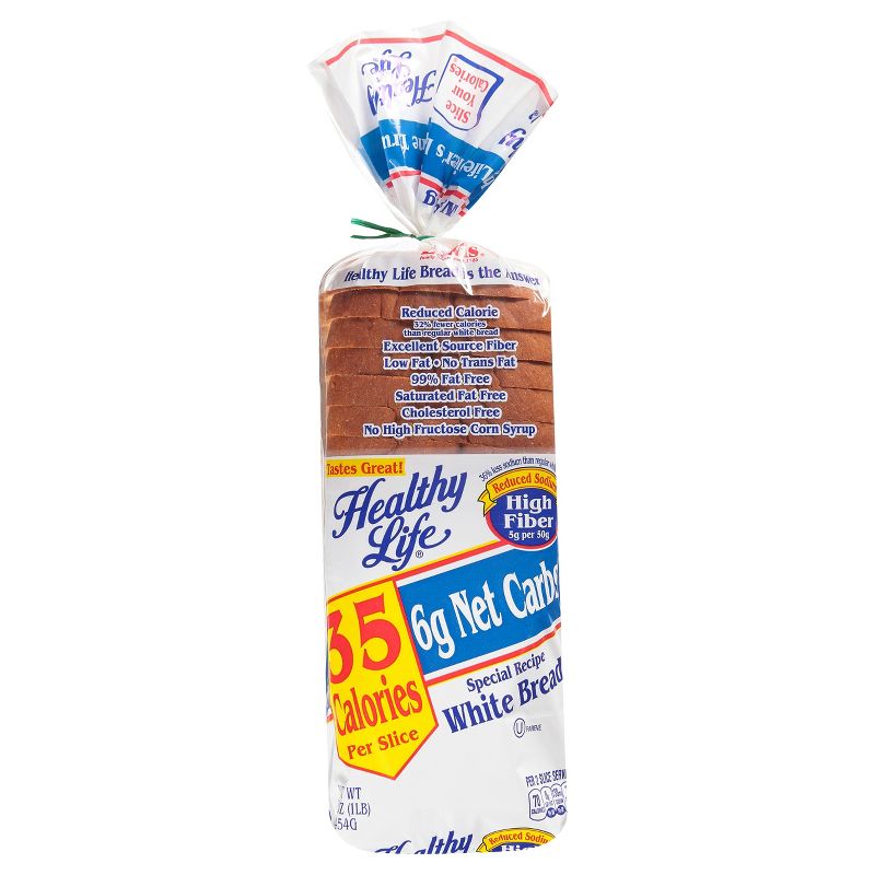 Health Life White Bread - 16oz