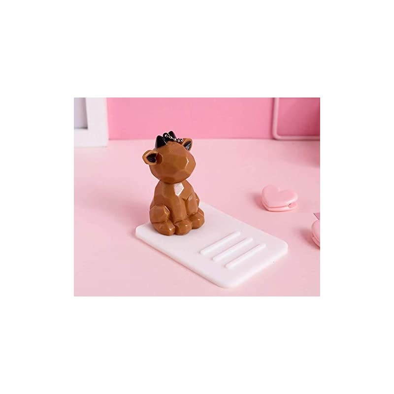 Animal Phone Stand Silicon Cute Adorable Funny Creative Durable Phone Tablet Stand, Size: 4.3" X 2.8" X 3.1" (Deer)