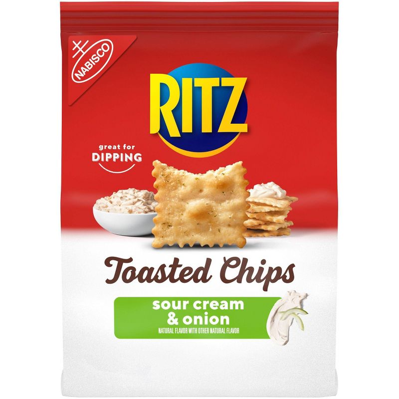 Ritz Toasted Chips - Sour Cream & Onion - 8.1oz