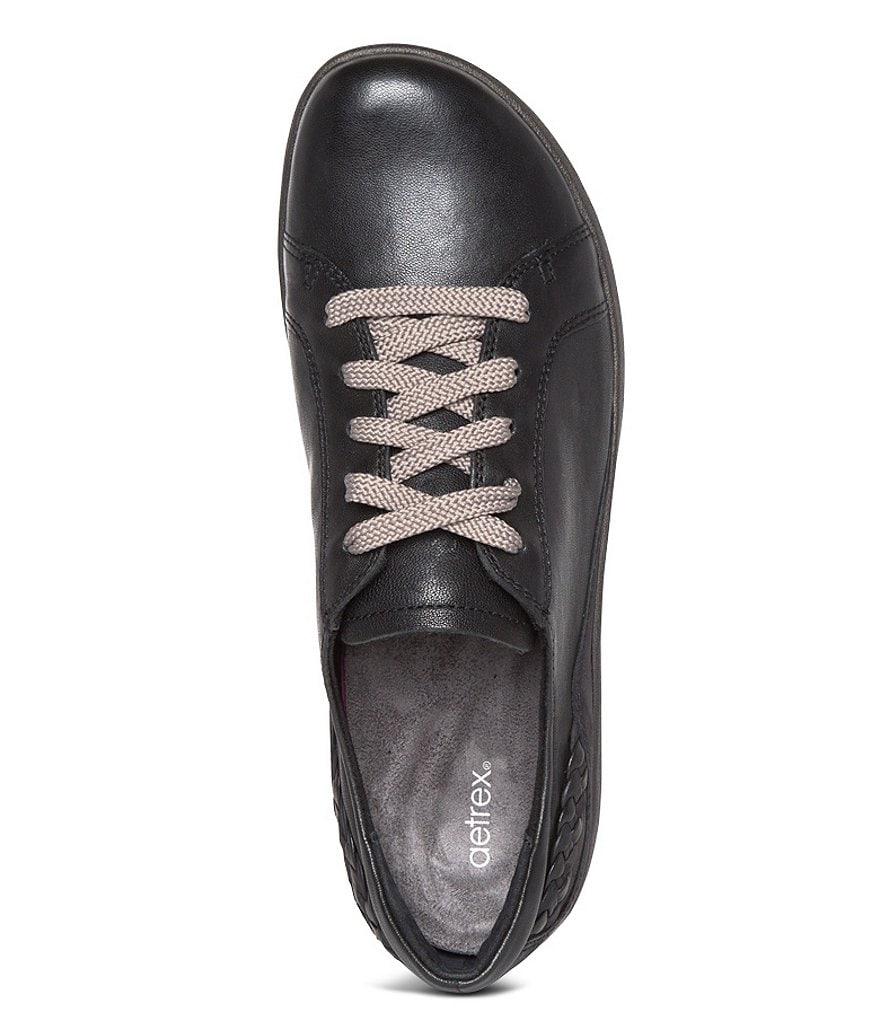 Aetrex Dana Lace Up Leather Oxfords