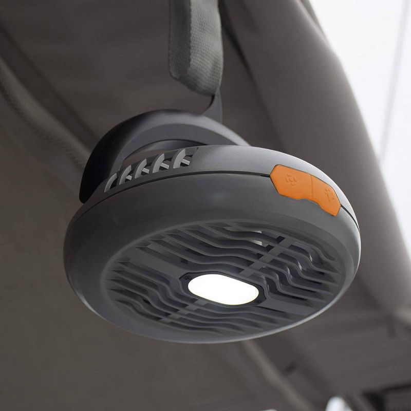 UST Brila USB Rechargeable Fan and LED Light with Independent Control and Hook