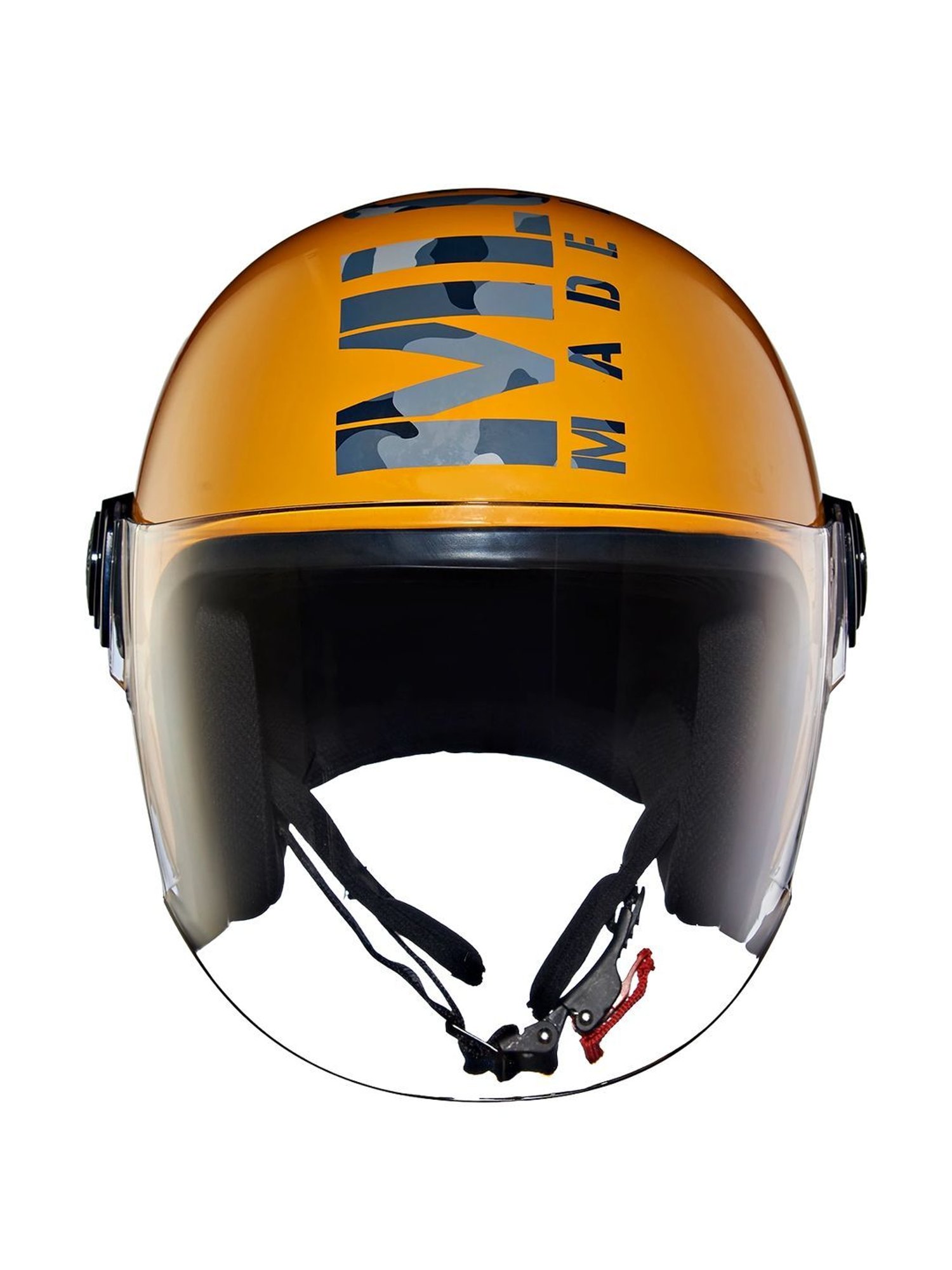 Royal Enfield Gt Yellow Printed Medium Helmet