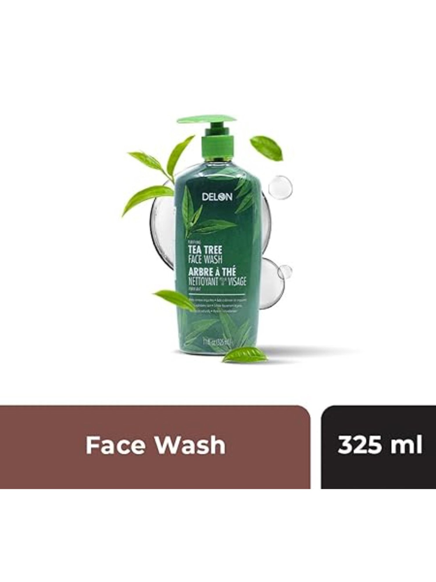 Delon Purifying Tea Tree Face Wash - 325 ml