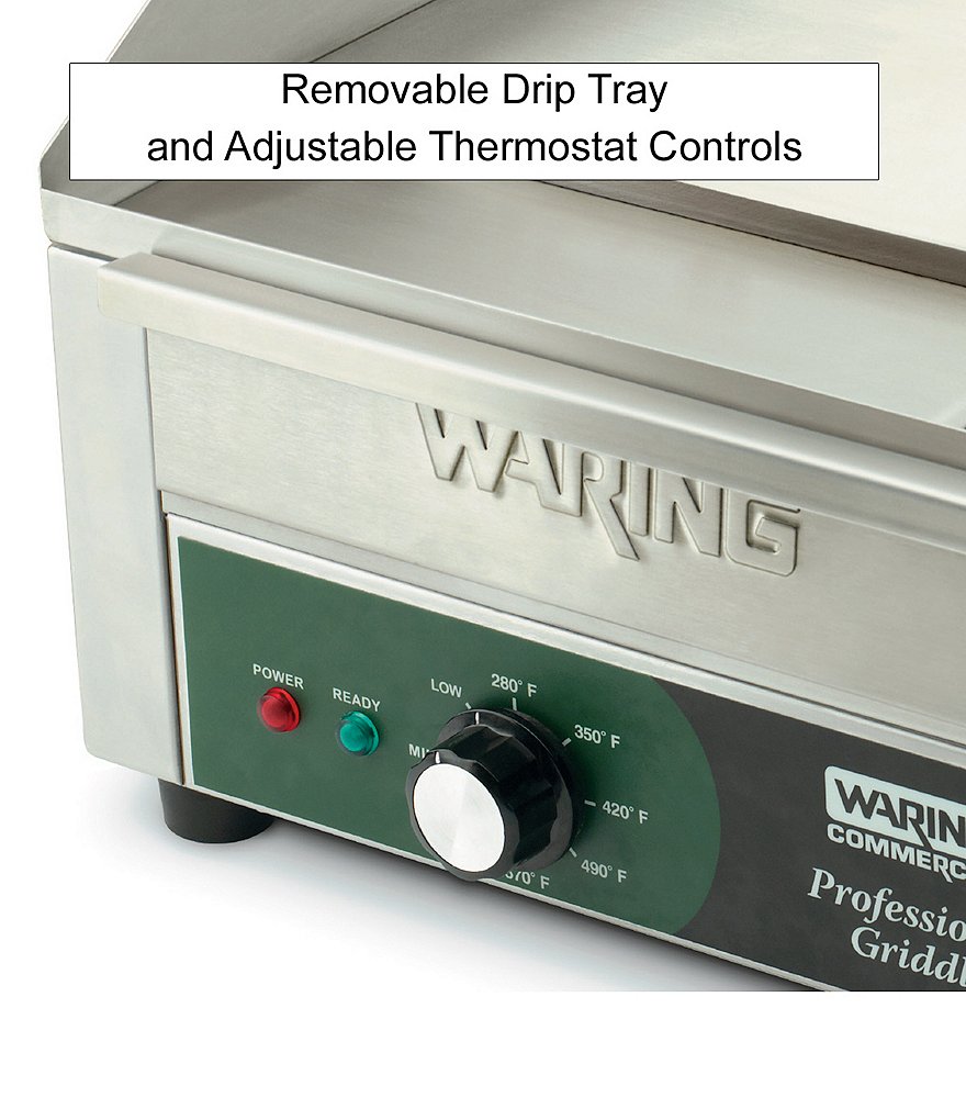 Waring Commercial 14#double; Electric Countertop Griddle
