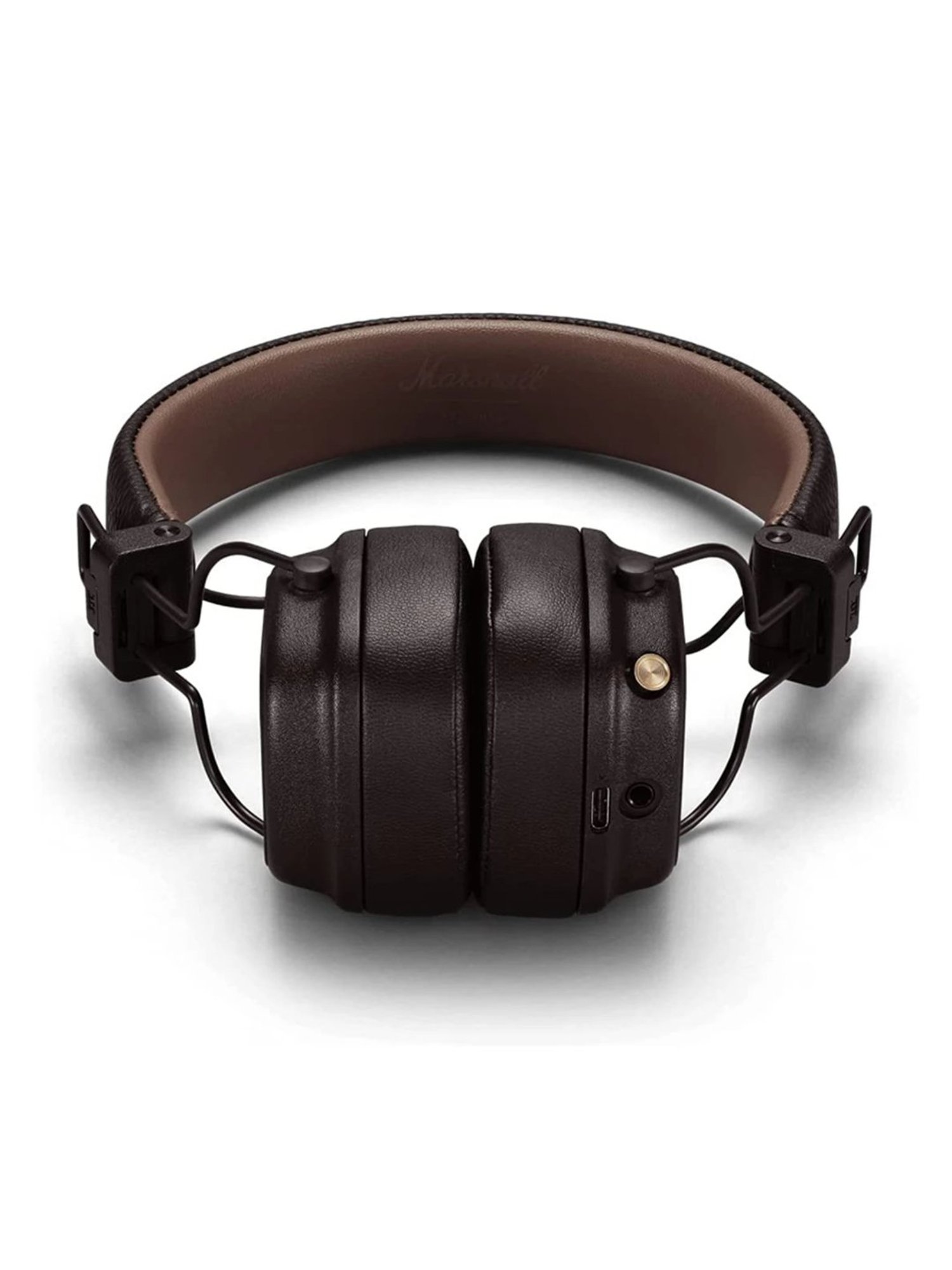 Marshall Major IV Wireless Bluetooth On Ear Headphone with Mic (Brown)
