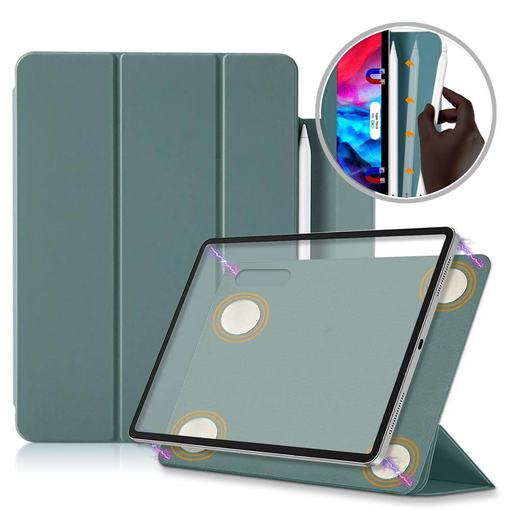 Case for New iPad Air 4 10.9 Inch 2020 4th Generation with Pencil Holder Smart Protective Stand Cover with Auto Sleep Wake