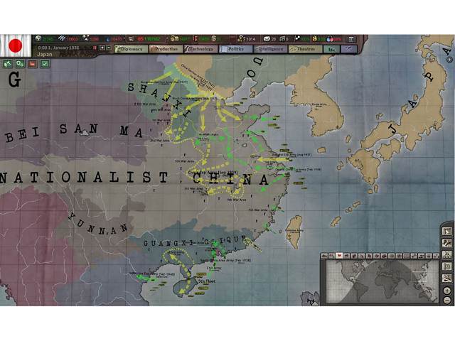 Hearts of Iron III [Online Game Code]