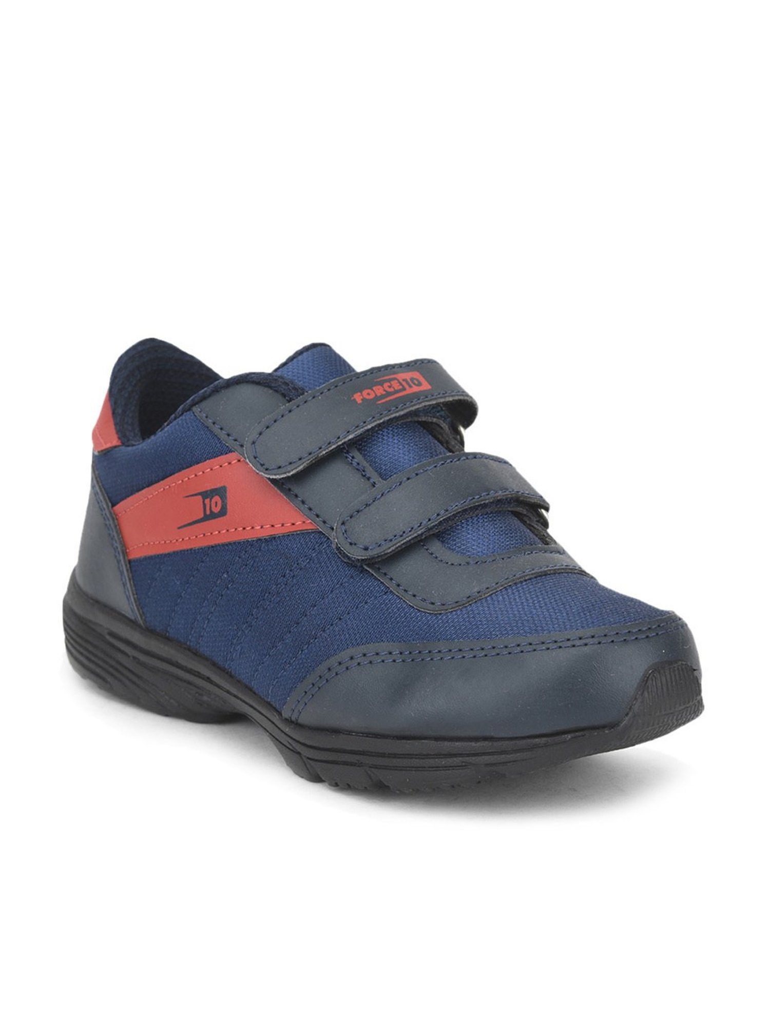 Liberty Kids Blue & Red Velcro Shoes