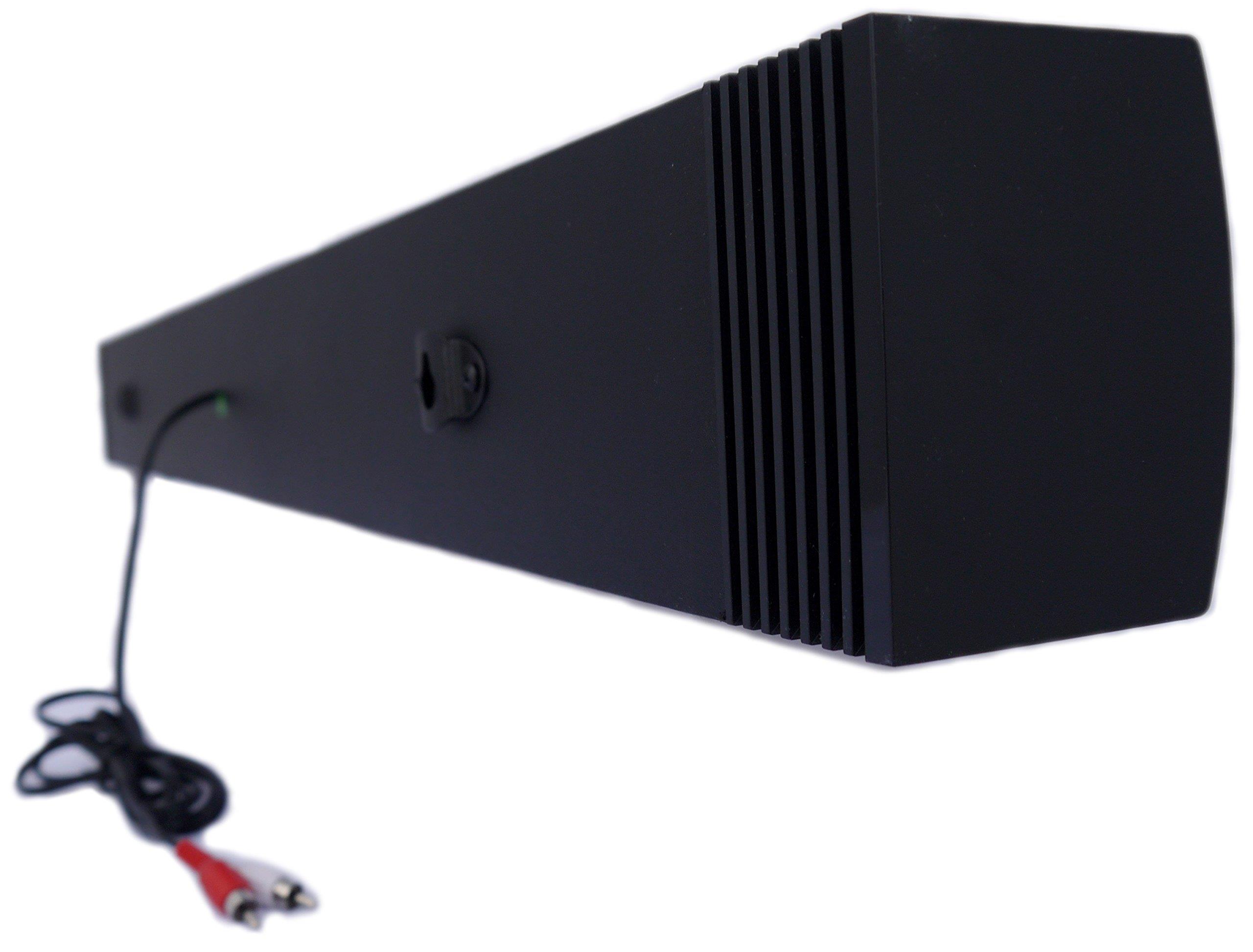 Sykik SBME2SUB Bluetooth Sound Bar with subwoofer, Wireless Remote, FM Radio, RCA Input, USB, SD Ports and bass Control