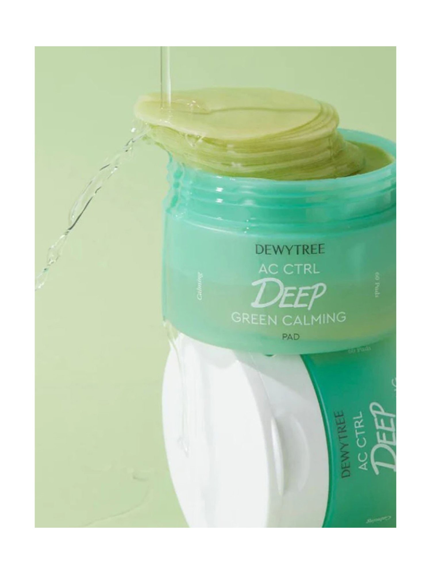 Dewytree AC Ctrl Deep Green Calming Pad - 60 Pads