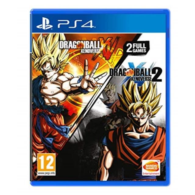 dragon ball xenoverse and dragon ball xenoverse 2 double pack (ps4)