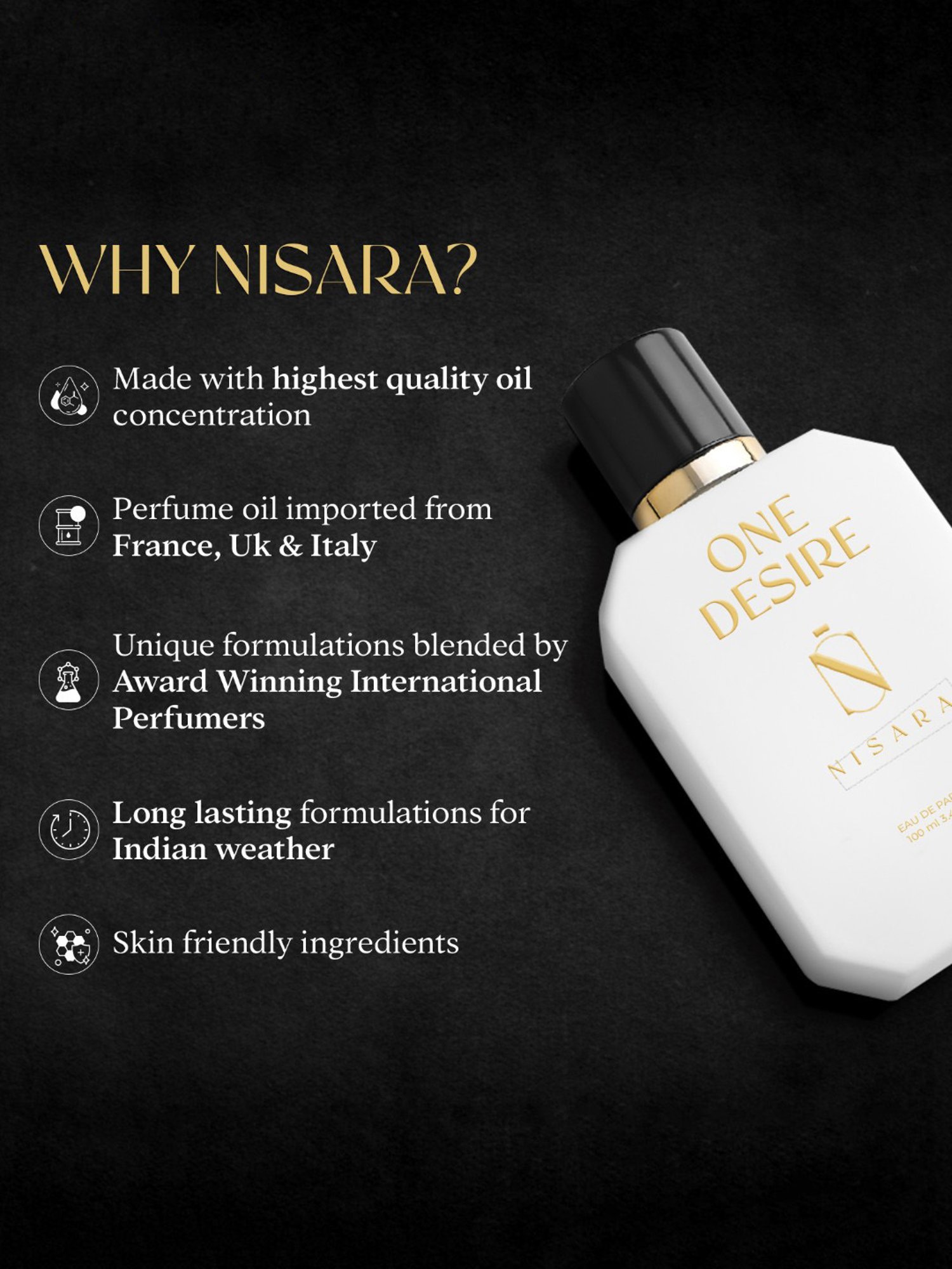 NISARA One Desire Eau de Parfum - 100 ml
