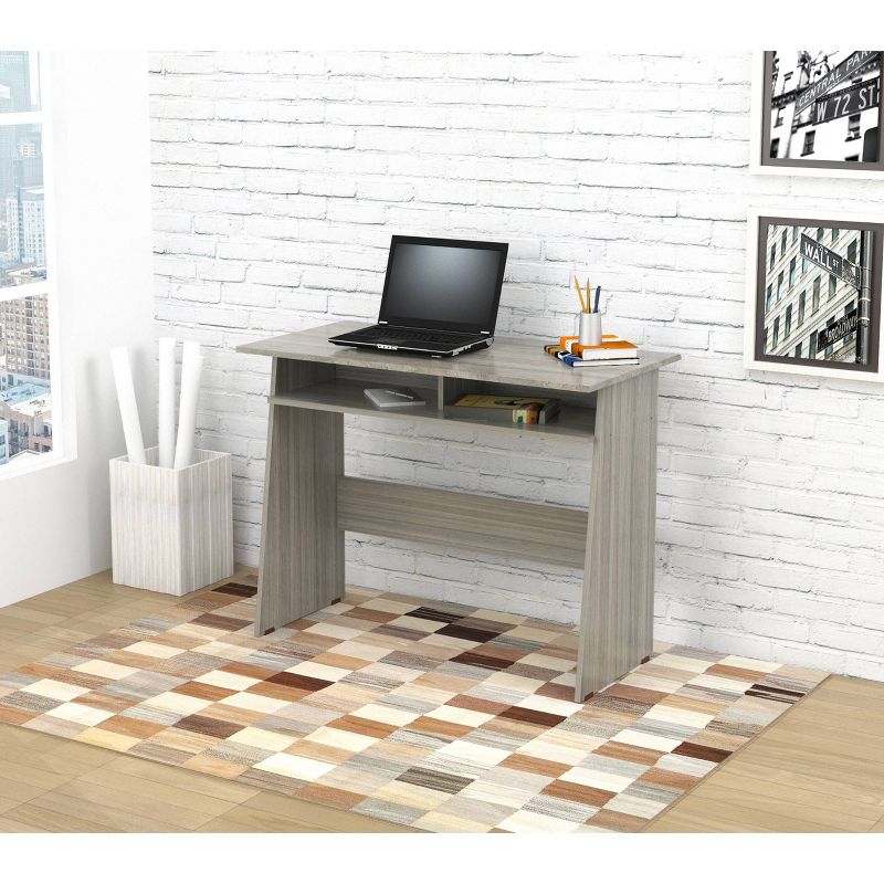 Writing Desk Smoke Oak - Inval