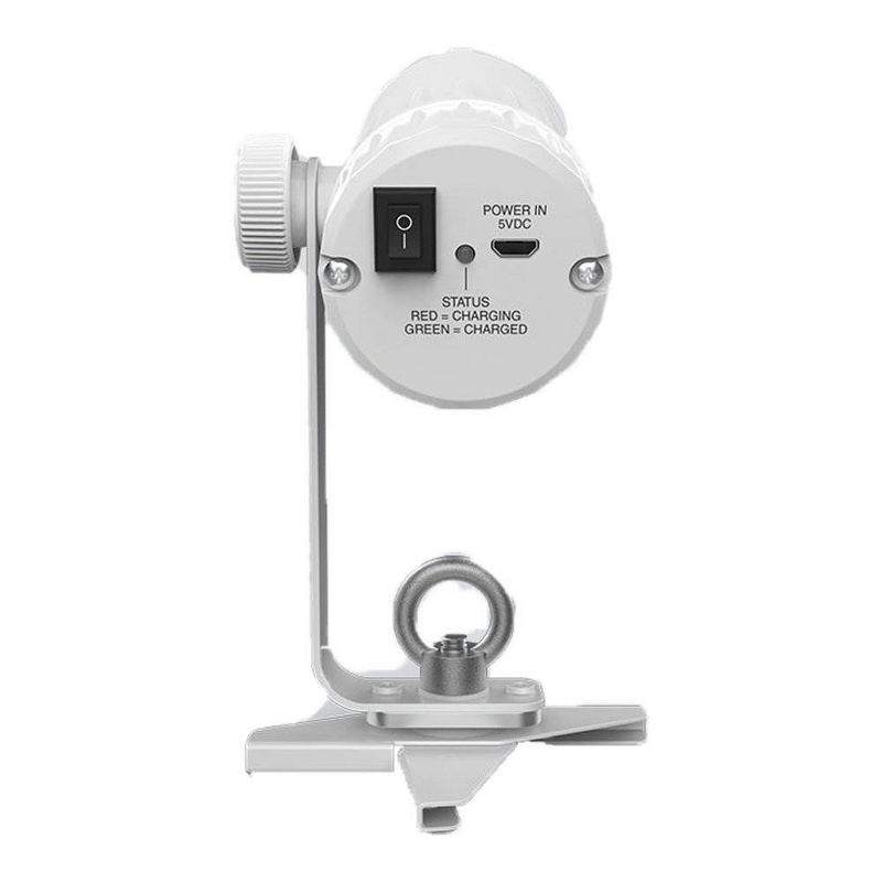 Chauvet DJ EZ Pin 4 Pack Battery Powered LED Spot Stage Lighting Unit, White