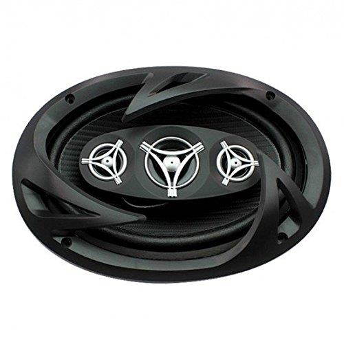 Power Acoustik EF-694 Edge Series 800 Watt 6" x 9x2033; 4-Way Coaxial Speakers