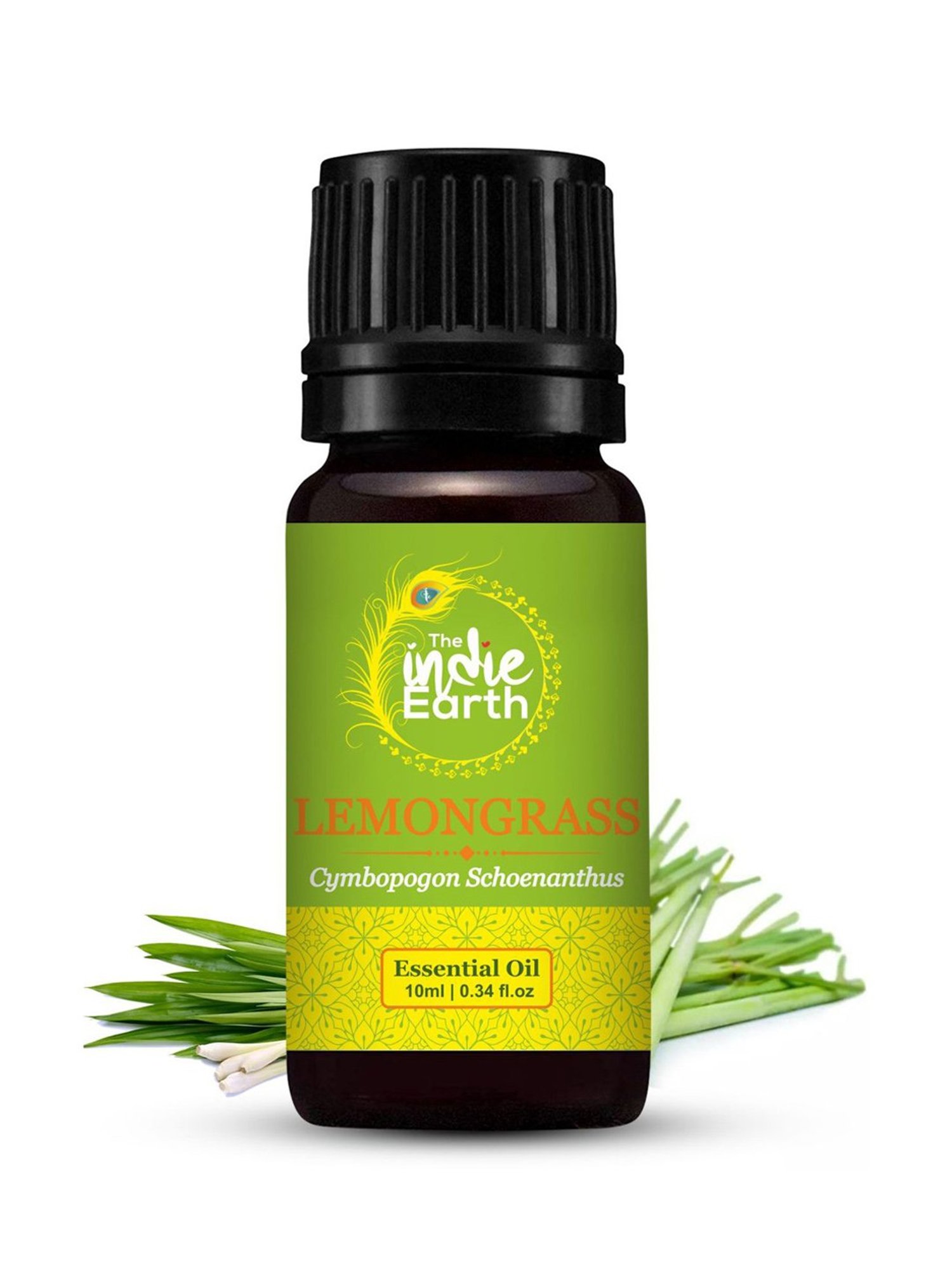 The Indie Earth Lemongrass Essential Oil - 10 ml