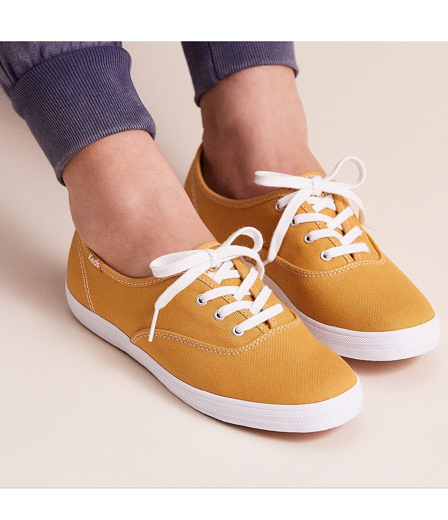 Keds Champion Organic Cotton Lace-Up Sneakers