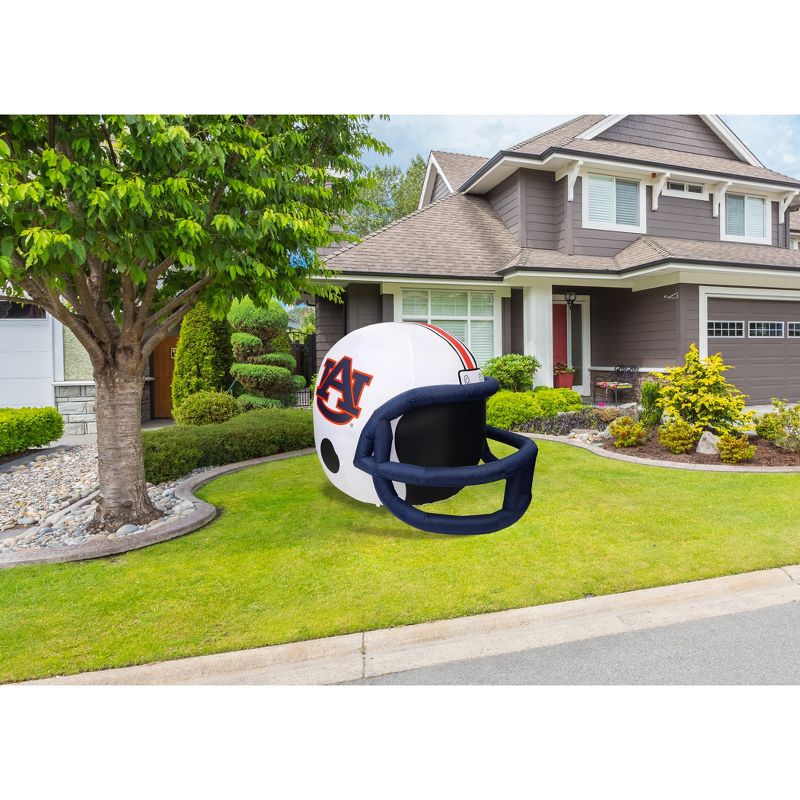 Fabrique NCAA Auburn Team Inflatable Helmet   4 ft., 4 ft Tall, White