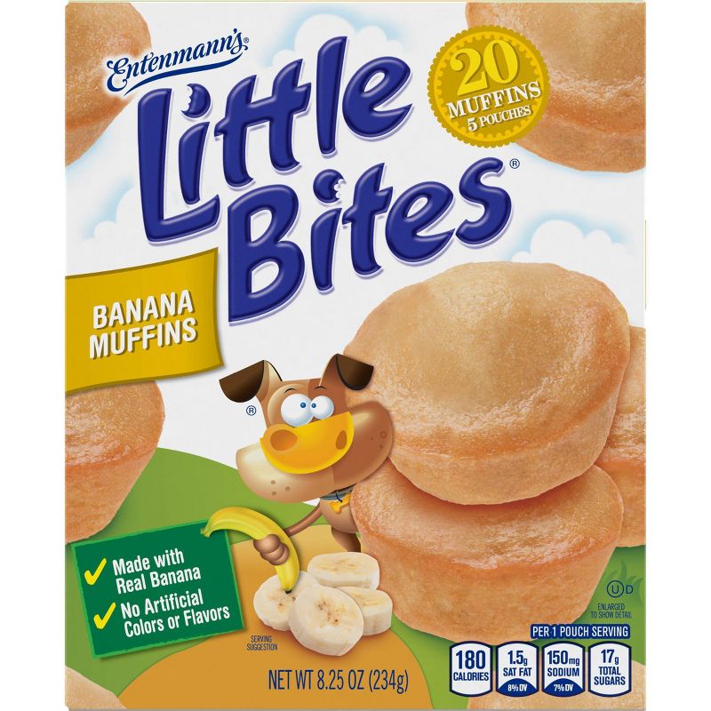 Entenmann's Little Bites Banana Muffins - 8.25oz