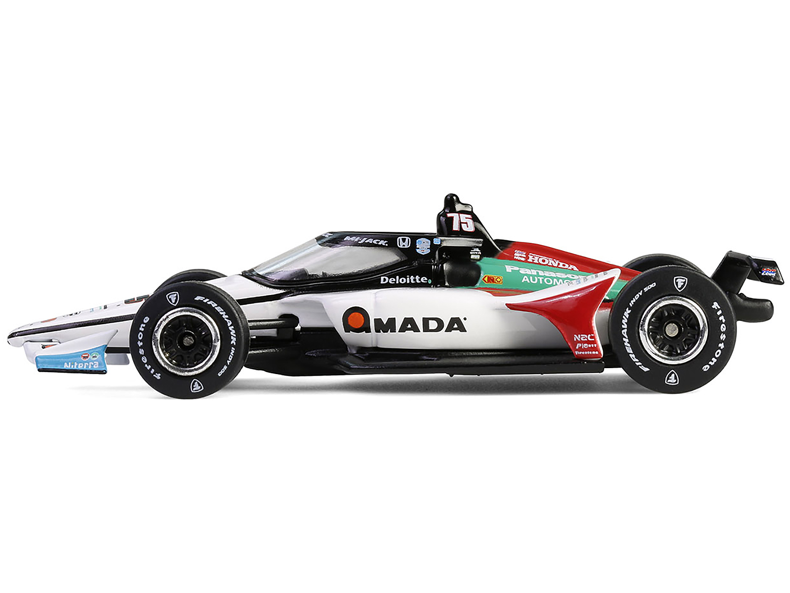 Dallara IndyCar #27 Kyle Kirkwood "AutoNation" Andretti Autosport "NTT IndyCar Series" (2024) 1/18 Diecast Model Car by Greenlight