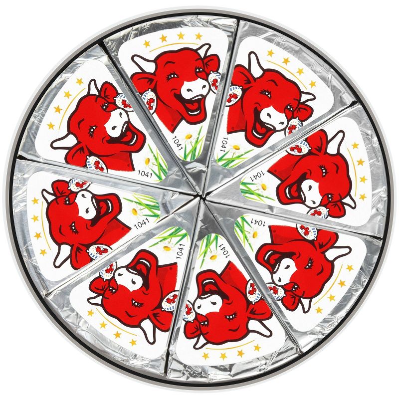 The Laughing Cow Aged White Cheddar Bacon Wedge - 8ct