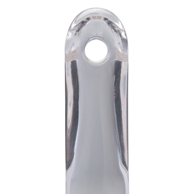 Shower Squeegee with Clear Acrylic Handle Stainless Steel - Bath Bliss