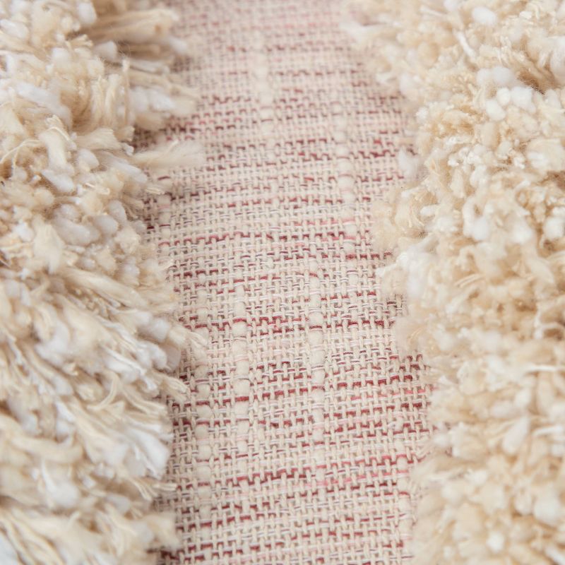 20"x20" Striped Pillow Cover Blush - Donny Osmond Home