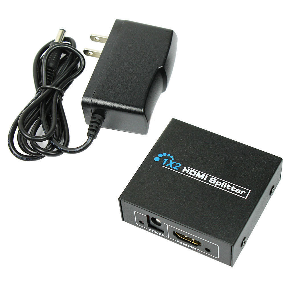 Video Splitter HDMI Splitter AY04 HDE HDMI Splitter Amplifier 1 In to 2 Out
