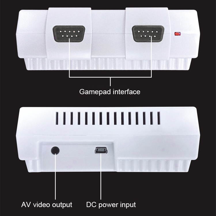 Retro Classic TV Mini AV Port Video Game Console Built-in 400 Games Entertainment System US Plug