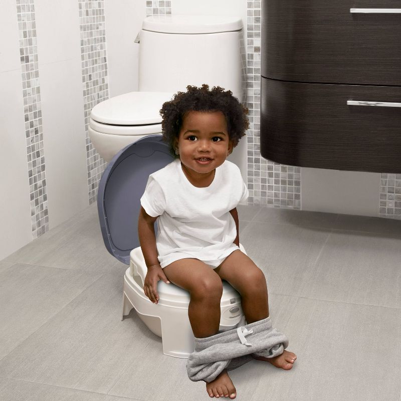 Delta Children PerfectSize 3-in-1 Potty Made with Eco-Friendly Recycled Ocean Material