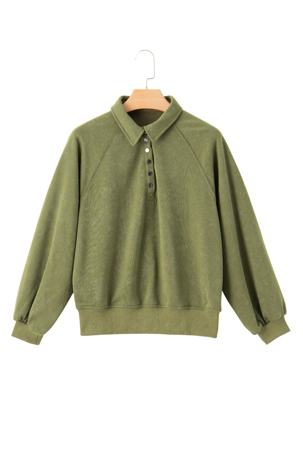 Pink Sequins Candy Cane Round Neck Sweatshirt