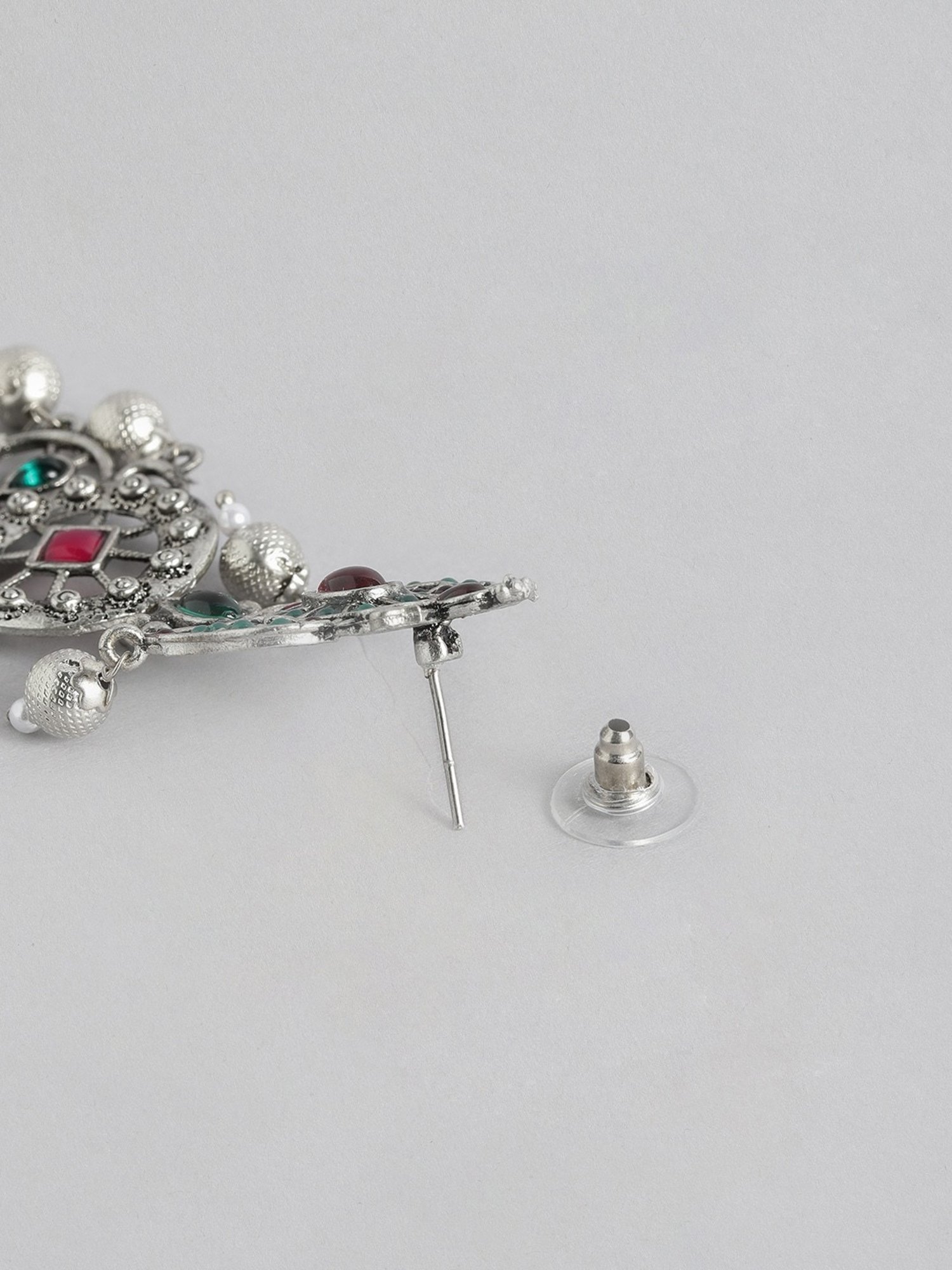 Abdesigns Timeless High Quality German Silver Earrings