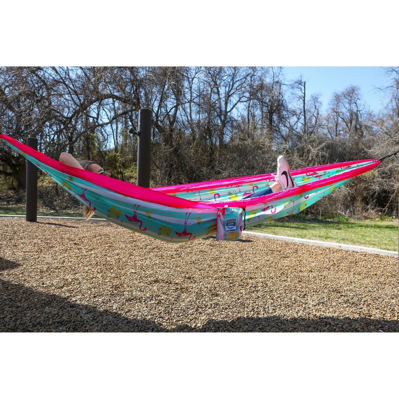 Kijaro Ultralight Hammock- Hallett Peak Gray Journey Print