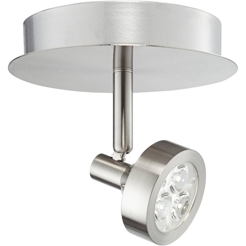 Pro Track(R) Dimmable Tilden 1-Light Brushed Nickel LED Ceiling Light