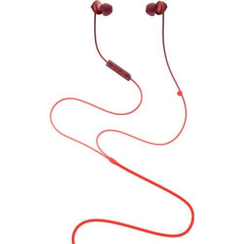 TCL Sunset Orange In-ear Headphones with Mic - SOCL300OR - Stereo - Wired - 28 Ohm - 10 Hz - 23 kHz - Earbud - Binaural - In-ear - Sunset Orange, Translucent